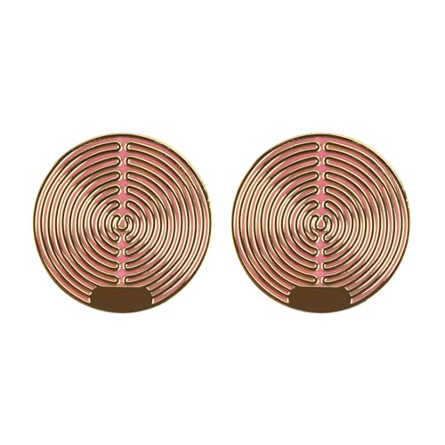Aufkleber für Handys, Computer und Elektronik – erweiterter Schutz gegen elektromagnetische Wellen, 2,6 cm Durchmesser, universell, 2 Stück von nllkii