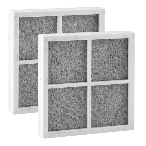 Set mit 2 Luftfilter für Kühlschränke, Fresh Air Ersatz-Luftfilter, Aktivkohle, antibakteriell und geruchshemmend, für Gefrierschrank Kühlschrank Set mit 2 Luftfilter für Kühlschränke, Fresh Air Ersatz-Luftfilter, Aktivkohle, antibakteriell und geruchshemmend, für Gefrierschrank Kühlschrank von nllkii