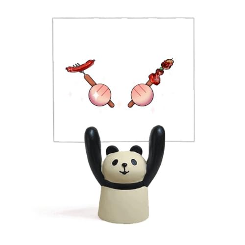 Britain Memohalter für Grill, Essen, Cartoon-Tiere, Panda, Dekoration Britain Memohalter für Grill, Essen, Cartoon-Tiere, Panda, Dekoration von no/no