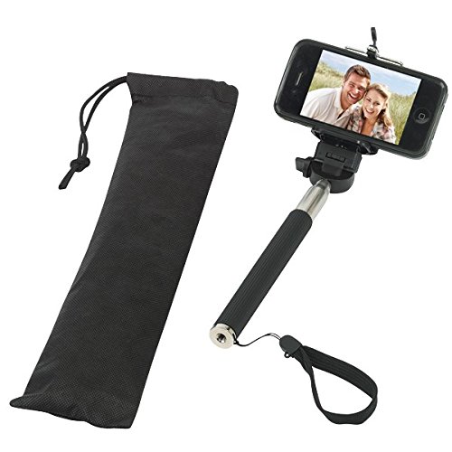 Selfie Teleskop Stick für Smartphones und Digitalkameras für Selfies/Selbstportraits von notrash2003® von noTrash2003