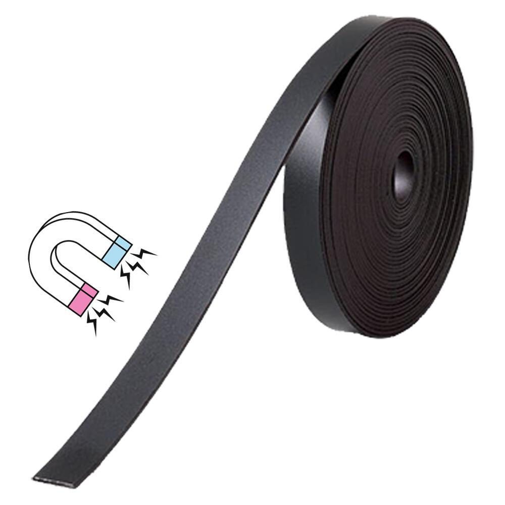 nobo Magnetband 1,0 x 1000,0 cm schwarz von nobo