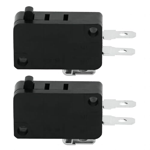 Mikroschalter, 5E4-facher Schalter für Mikrowellentür KW3AT-16 Mikroschalter für Backofentür, Mikroschalter, normal geschlossen von nobrands