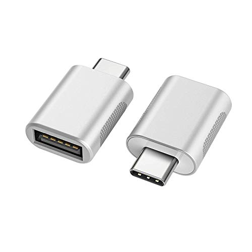 Nonda USB-C auf USB 3.0 Adapter (2 Stücke), Type-C auf USB Female Adapter für MacBook Pro 2021, Air 2020, iPad Pro 21, Thunderbolt 4/3 und Mehr Type-C Geräte von nonda