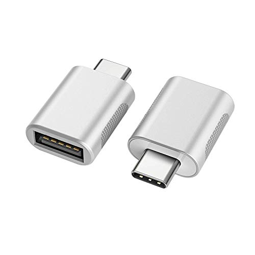 nonda USB-C auf USB Adapter 3.0 (2 Stücke), USB auf USB C Adapter, USB Type-C auf USB, Thunderbolt 4/3 auf USB Female Adapter für MacBook Pro 2021, MacBook Air 2020, iPad Pro 21, More Type-C Geräte von nonda