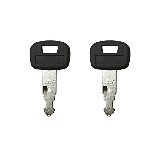 (2) Zündschlüssel RC411-53933 459A für Kubota KX121-3 KX161-3 KX41-3 KX71-3 KX91-3 U15 U17 U25S U35 L39 L45 L47 L48 von none-branded