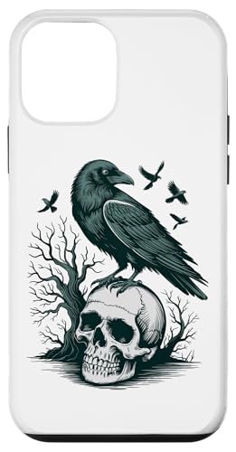 Rabe sitzt auf Schädel Odin Wikinger nordische Mythologie Hülle für iPhone 12 mini von nordische Kultur und Nordmänner Designs