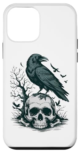 Rabe sitzt auf Schädel Odin Wikinger nordische Mythologie Hülle für iPhone 12 mini von nordische Kultur und Nordmänner Designs
