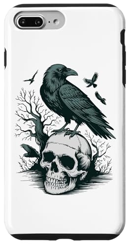 Rabe sitzt auf Schädel Odin Wikinger nordische Mythologie Hülle für iPhone 7 Plus/8 Plus von nordische Kultur und Nordmänner Designs