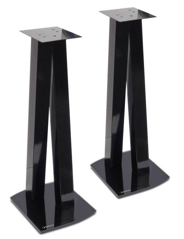 norstone NorStone Lautsprecherständer Walk Stand schwarz 72cm (Paar) Lautsprecherständer, (sehr stabile Konstruktion, 30kg Tragkraft, Glasfuß, Höhe 72cm, 1 Paar) von norstone