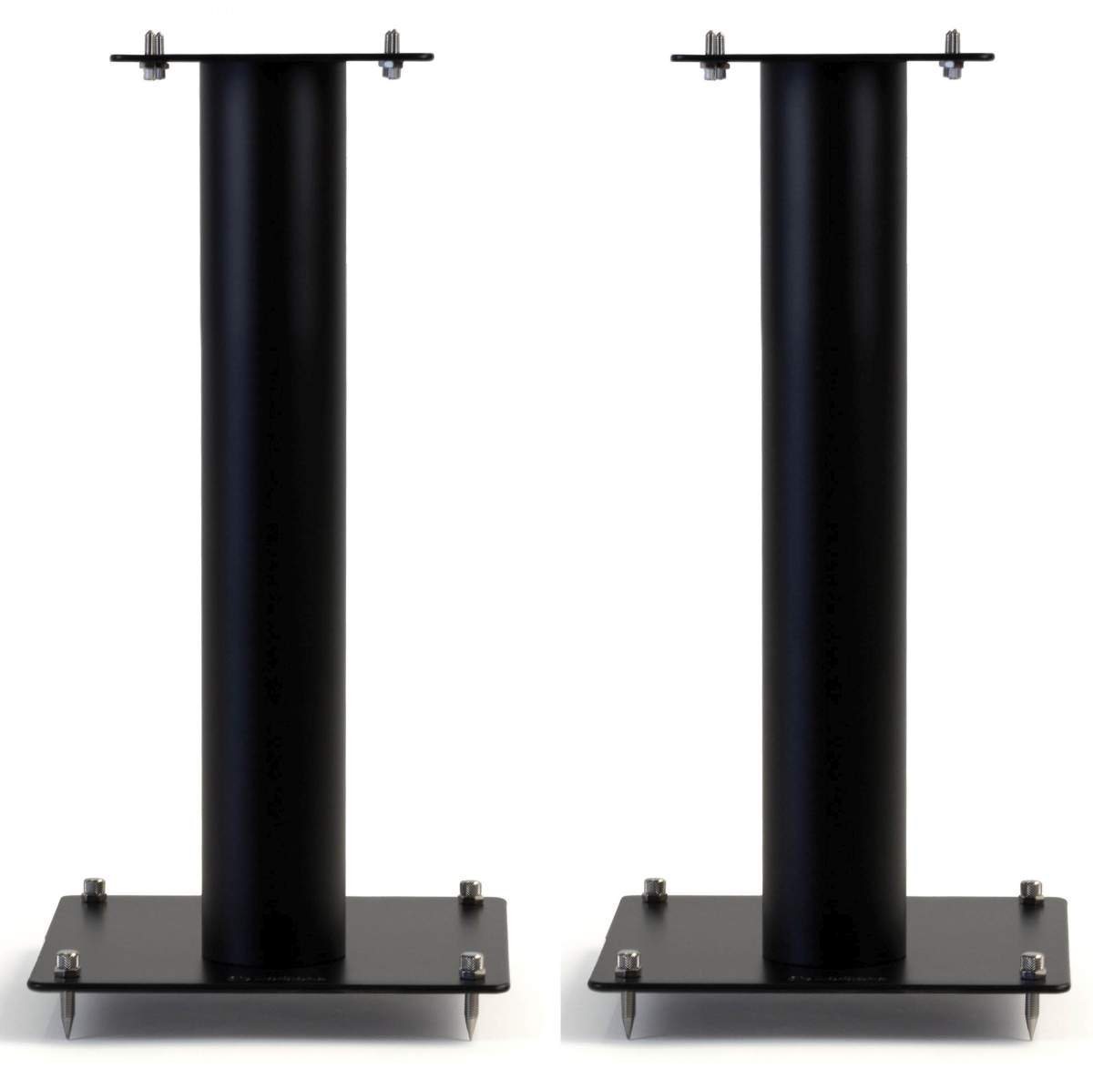 norstone Stylum 1 Black satin (schwarz) Lautsprecherständer, (belastbar bis 50kg, pulverbeschichtet, Höhe 50cm) von norstone