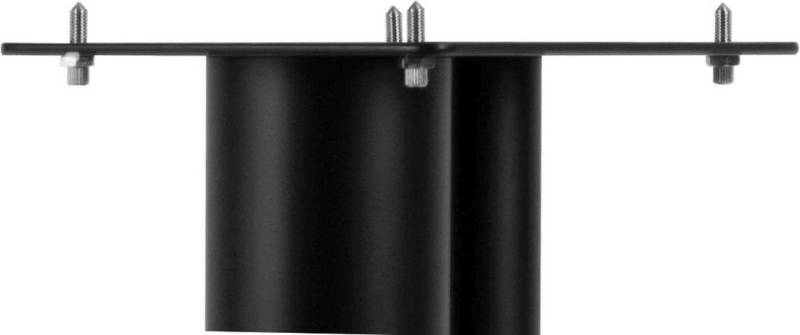 norstone Stylum 3 schwarz matt Lautsprecherständer, (elastbar bis 50kg, pulverbeschichtet, Höhe 80cm) von norstone