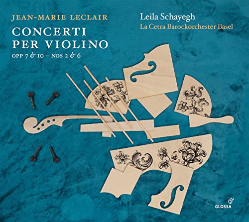 Leclair: Violinkonzerte von note 1 music gmbh / Heidelberg