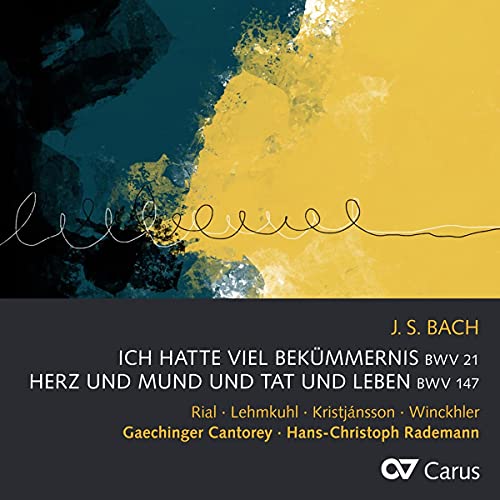 J. S. Bach: Kantaten: Ich hatte viel Bekümmernis BWV 21; Herz und Mund und Tat und Leben BWV 147 von note 1 music gmbh