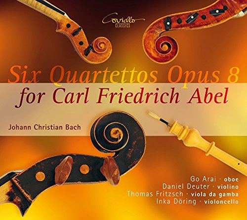 Joh. Chr. Bach: 6 Quartette Op. 8 für Carl Friedrich Abel von note 1 music gmbh