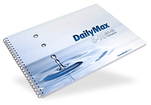 DailyMax 6/10 Terminplaner Praxisplaner - 6 Spalten pro Tag, 7-20 Uhr im 10-Minuten-Takt Montag-Freitag, Wochenplaner für Praxis, Studio, Salon und Klinik … von notizblock24