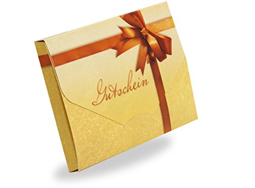 Gutscheinkarten Cute Case (10 Stück) - Gutscheine für Weihnachten, Einzelhandel - außergewöhnliche Form als kleine Geschenkbox! von notizblock24