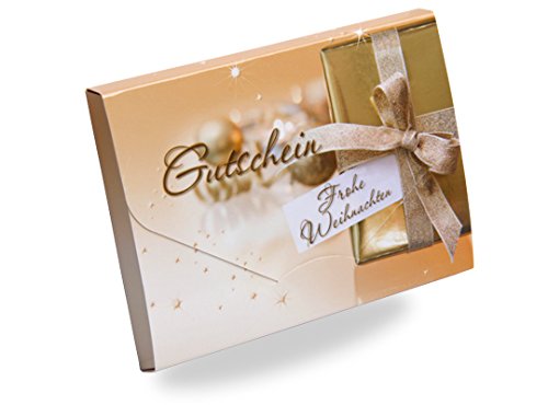 Gutscheinkarten Cute Case (10 Stück) - Gutscheine für Weihnachten - außergewöhnliche Form als kleine Geschenkbox! von notizblock24