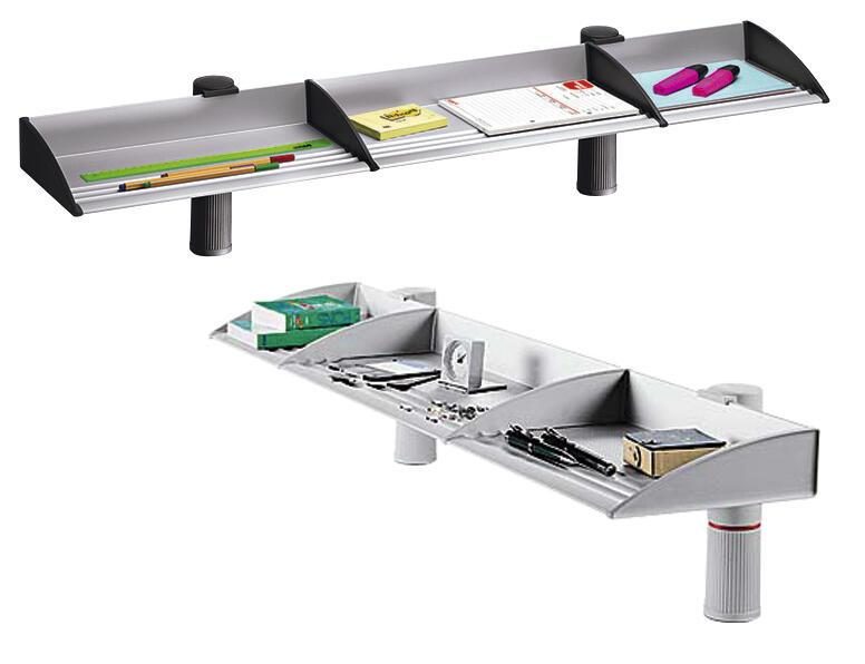 novus Briefablagen-System 100,0 x 19,5 x 21,6 cm lichtgrau von novus