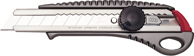 NT Cutter L-550GP, Aluminium-Gehäuse, 18 mm, anthrazit von nt cutter