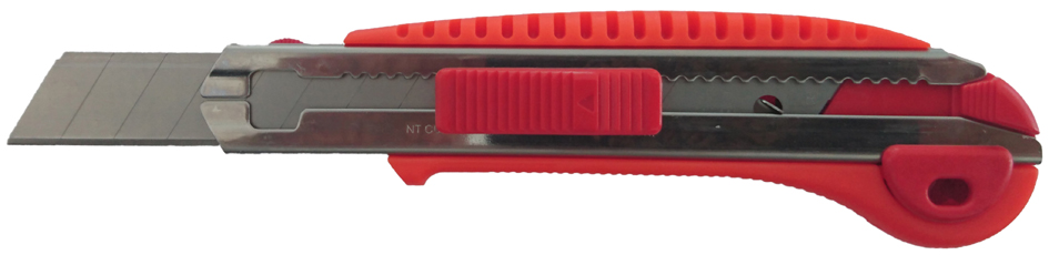 NT Cutter L-700RP, Kunststoff-Gehäuse, 18 mm Klinge, rot von nt cutter