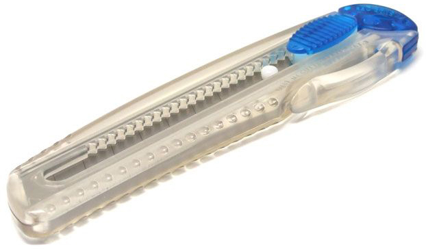 NT Cutter iL-120P, Kunststoff-Gehäuse, blau-transparent von nt cutter