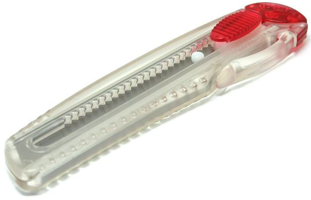 NT Cutter iL-120P, Kunststoff-Gehäuse, rot-transparent von nt cutter