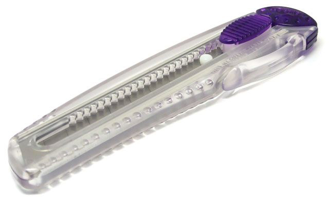 NT Cutter iL-120P, Kunststoff-Gehäuse, violett-transparent von nt cutter