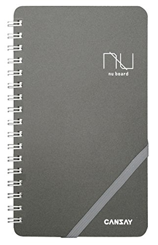 nu board Memo-Größe (10,2 x 17,8 cm) USA Edition NASHN4US08 Whiteboard-Notizbuch – trocken abwischbares Notizbuch – trocken abwischbarer Notizblock – trocken abwischbares Board Mini-Größe – von nu board