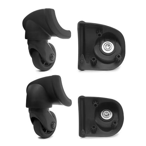 nuanzhiyuan 4 x Gepäck-Ersatzrollen, praktische, tragbare Spinner, Kofferrollen, Zubehör für reibungsloses Reisen nuanzhiyuan 4 x Gepäck-Ersatzrollen, praktische, tragbare Spinner, Kofferrollen, Zubehör für reibungsloses Reisen von nuanzhiyuan