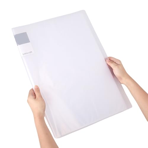 nuanzhiyuan A 2 A 3 A 4 4K Sichtmappen Präsentationsmappe mit Hüllen Dokumenten-Sichtbuch zum Zeichnen Bericht von nuanzhiyuan