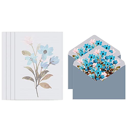 nuanzhiyuan Exquisites Briefpapier, Größe breit liniert, 2 große Umschläge, Hochzeits-Partyzubehör für Einladungen, Heimgebrauch nuanzhiyuan Exquisites Briefpapier, Größe breit liniert, 2 große Umschläge, Hochzeits-Partyzubehör für Einladungen, Heimgebrauch von nuanzhiyuan