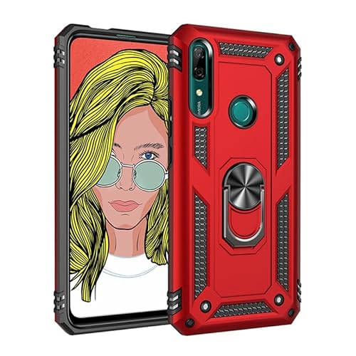Hülle Kompatibel mit Huawei Honor 9X, Militär Standard Stoßfest Handyhülle Case Hybrid Metall Ring Halter Schutzhülle Handy Hüllen Cover für Huawei Honor 9X Hülle Kompatibel mit Huawei Honor 9X, Militär Standard Stoßfest Handyhülle Case Hybrid Metall Ring Halter Schutzhülle Handy Hüllen Cover für Huawei Honor 9X von nulala