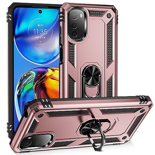 nulala Hülle Kompatibel mit Motorola Moto G9 Plus, Militär Standard Stoßfest Handyhülle Case Hybrid Metall Ring Halter Schutzhülle Handy Hüllen Cover für Moto G9 Plus nulala Hülle Kompatibel mit Motorola Moto G9 Plus, Militär Standard Stoßfest Handyhülle Case Hybrid Metall Ring Halter Schutzhülle Handy Hüllen Cover für Moto G9 Plus von nulala