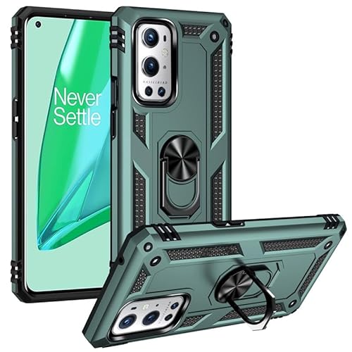 nulala Hülle Kompatibel mit OnePlus 9, Militär Standard Stoßfest Handyhülle Case Hybrid Metall Ring Halter Schutzhülle Handy Hüllen Cover für OnePlus 9 nulala Hülle Kompatibel mit OnePlus 9, Militär Standard Stoßfest Handyhülle Case Hybrid Metall Ring Halter Schutzhülle Handy Hüllen Cover für OnePlus 9 von nulala