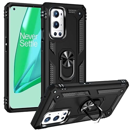 nulala Hülle Kompatibel mit OnePlus 9 Pro, Militär Standard Stoßfest Handyhülle Case Hybrid Metall Ring Halter Schutzhülle Handy Hüllen Cover für OnePlus 9 Pro nulala Hülle Kompatibel mit OnePlus 9 Pro, Militär Standard Stoßfest Handyhülle Case Hybrid Metall Ring Halter Schutzhülle Handy Hüllen Cover für OnePlus 9 Pro von nulala