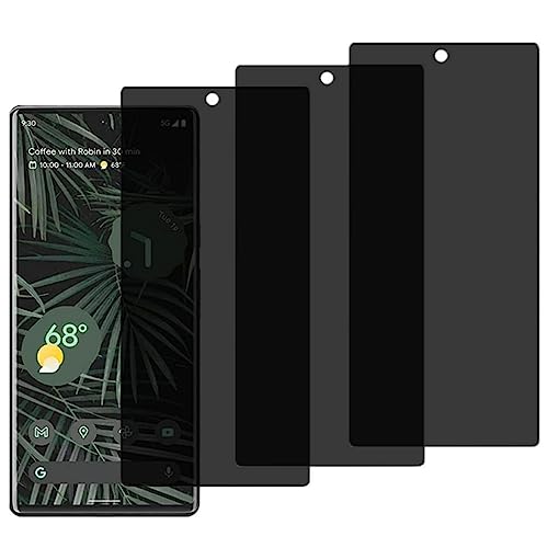 nulala Sichtschutz Schutzfolie für Google Pixel 4A, 3 Stück Gehärtetem Glas Folie Panzer Schutz DisplaySichtschutz Anti-Spy Schutzfolie für Google Pixel 4A von nulala