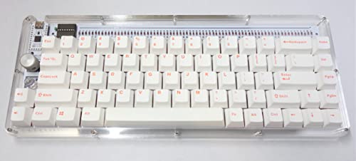 nullbits Gestapelte Acrylhülle für Nibble 65% Tastatur-Set von nullbits