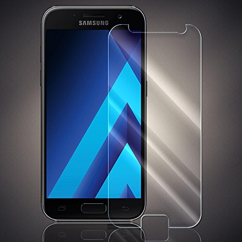 Panzerfolie für Samsung Galaxy A3 2017 Panzer Schutzglas Folie Premium Displayschutzfolie [Screen Protector] 9H HD Glasfolie Hartglas Schutzfolie Bildschirmschutz von numerva