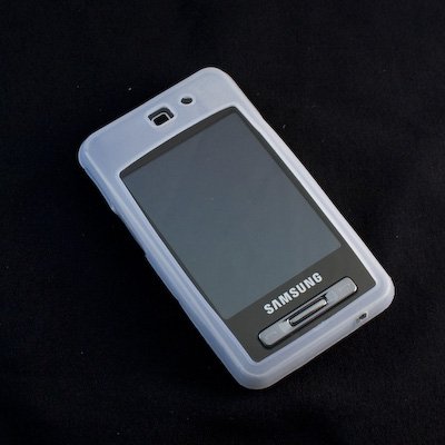 numerva Schutzhülle kompatibel mit Samsung F480 Tocco Hülle Silikon Handyhülle für Samsung F480 Tocco Case [Weiss] von numerva
