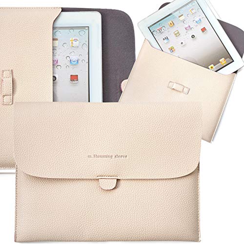 numerva Schutzhülle kompatibel mit iPad Pro 9.7 / iPad 2 3 4 / Air 2 Hülle Tablet Tasche Case Cover Cremeweiß von numerva