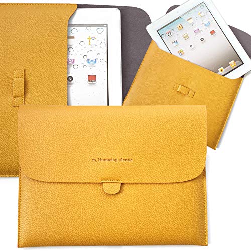 numerva Schutzhülle kompatibel mit iPad Pro 9.7 / iPad 2 3 4 / Air 2 Hülle Tablet Tasche Case Cover Senfgelb von numerva