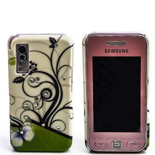 numerva kompatibel mit Samsung Star (S5230) Hülle Motiv Case Samsung Star Schutzhülle Strass QJC-027 von numerva