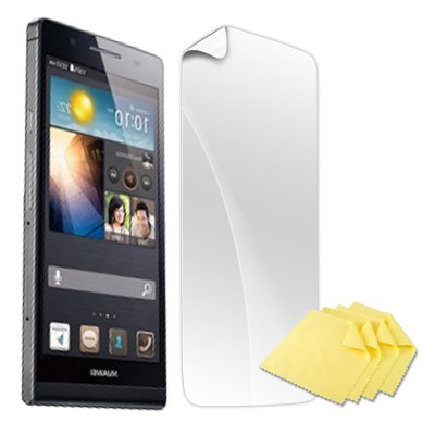 numia Displayschutzfolie kompatibel mit Huawei Ascend P6 Folie Ascend P6 Schutzfolie Klar von numia