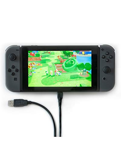 Nintendo Switch Schnelllade-Switch USB C Kabel, 1,5 m Kabel (kompatibel mit Samsung, Google Nexus) von numskull