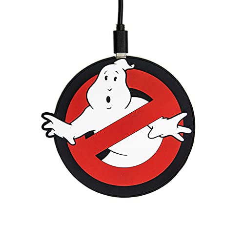 Numskull Offizielles Ghostbusters kabelloses Ladegerät, kompatibel mit Apple iPhone 11/11 Pro, Samsung S21 von numskull