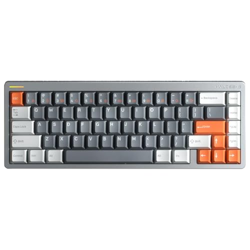 nuphy Halo65 HE Rapid Trigger-Gaming-Tastatur, kabelgebundene Tastatur mit 67 Tasten und Magnetschaltern, hyperschnelle einstellbare Betätigung, RGB Hot-Swap-fähig, 8 kHz Abfragerate nuphy Halo65 HE Rapid Trigger-Gaming-Tastatur, kabelgebundene Tastatur mit 67 Tasten und Magnetschaltern, hyperschnelle einstellbare Betätigung, RGB Hot-Swap-fähig, 8 kHz Abfragerate von nuphy