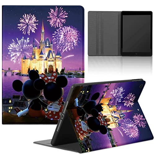 Tablet Hülle für Samsung Galaxy Tab S6 Lite 2022/2020 10,4" Hülle, SchutzHülle mit Schön Karikatur Muster Slim Halten Sie vorne Case PU Leder Flip TPU Stoßfest Verstellbar Ständer Tablet Folio, 01 von nurkorki