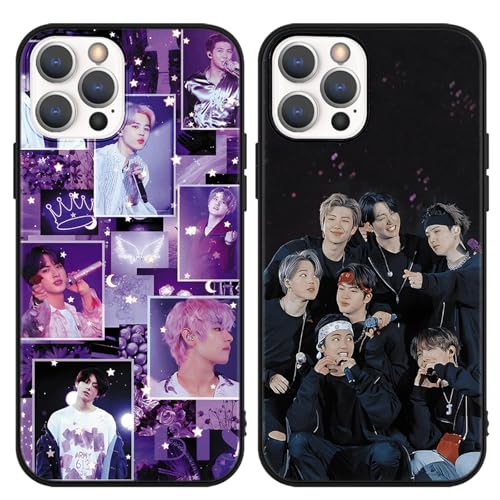 nurkorki 2 Stück Kpop Sänger Handyhülle für Xiaomi Redmi 12C 4G/Redmi 11A 4G Hülle 6,71",Jimin Jin V J-Hope JUNG KOOK SUGA RM Muster Cartoon Schutzhülle für Mädchen,Fans,Silikon Stoßfest Case,Cartoon nurkorki 2 Stück Kpop Sänger Handyhülle für Xiaomi Redmi 12C 4G/Redmi 11A 4G Hülle 6,71",Jimin Jin V J-Hope JUNG KOOK SUGA RM Muster Cartoon Schutzhülle für Mädchen,Fans,Silikon Stoßfest Case,Cartoon von nurkorki