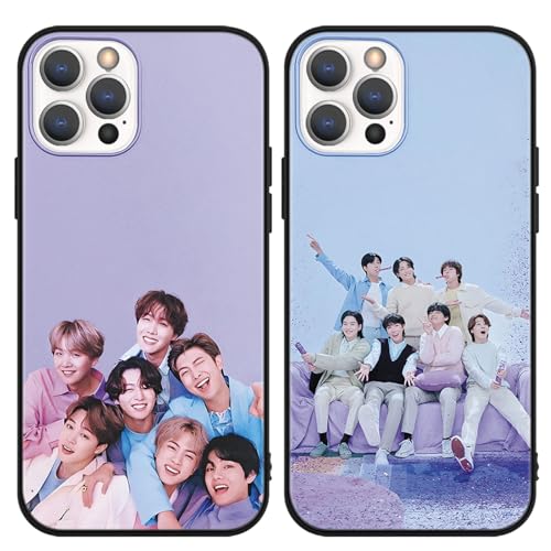 nurkorki 2 Stück Kpop Sänger Handyhülle für Xiaomi Redmi 13C 4G Hülle 6,74",Jimin Jin V J-Hope JUNG KOOK SUGA RM Muster Cartoon Cover Schutzhülle für Mädchen,Fans,Schwarz Silikon Stoßfest Case,Kawaii nurkorki 2 Stück Kpop Sänger Handyhülle für Xiaomi Redmi 13C 4G Hülle 6,74",Jimin Jin V J-Hope JUNG KOOK SUGA RM Muster Cartoon Cover Schutzhülle für Mädchen,Fans,Schwarz Silikon Stoßfest Case,Kawaii von nurkorki