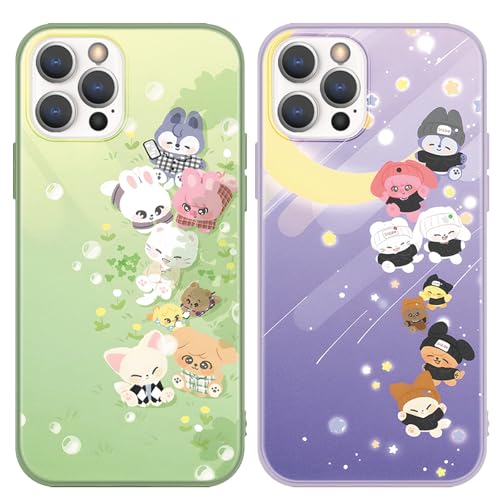 nurkorki 2 Stück Schwarz Handyhülle für Samsung Galaxy A13 4G Hülle 6,6",Kpop Stray Kids Skzoo Muster Design Aesthetic Schutzhülle für Mädchen Frauen Skz Fans Cover,Silikon TPU Stoßfest Case,Cool nurkorki 2 Stück Schwarz Handyhülle für Samsung Galaxy A13 4G Hülle 6,6",Kpop Stray Kids Skzoo Muster Design Aesthetic Schutzhülle für Mädchen Frauen Skz Fans Cover,Silikon TPU Stoßfest Case,Cool von nurkorki